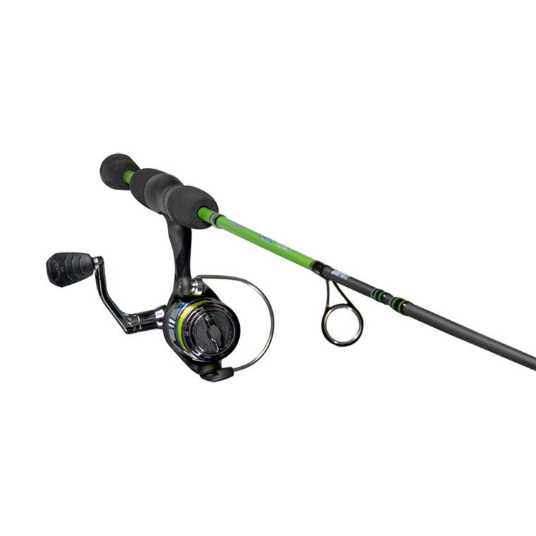 Lew's Crappie Thunder Spinning Combo Right/Left Hand Retrieve - Green - CTS50462
