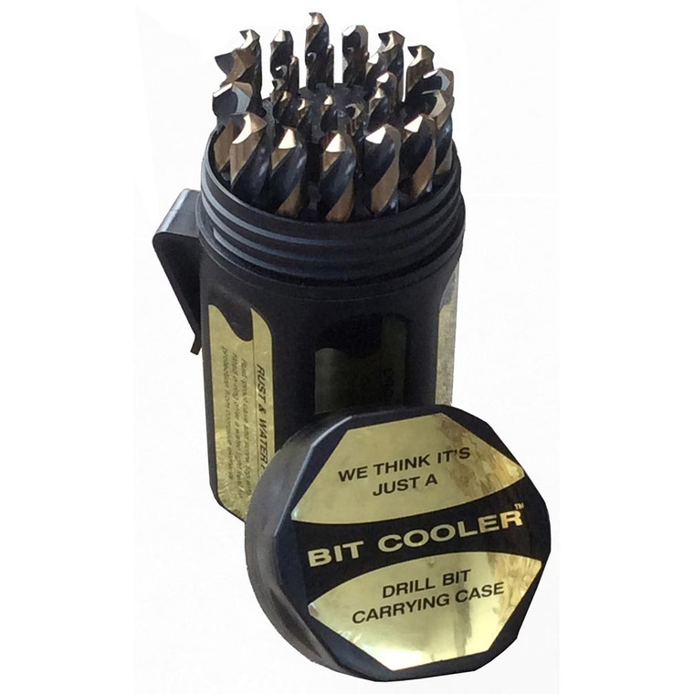 DRILL AMERICA 1/16-1/2x64THS COBALT SET IN PLASTIC CASE - D/A29J-CO-PC