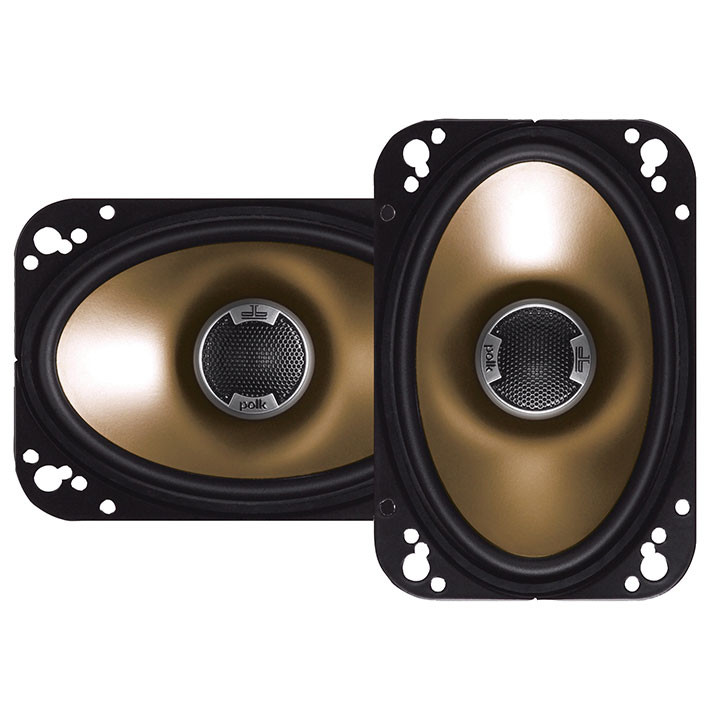 Polk Audio 4X6" Coaxial Speaker 240W Max - DB461