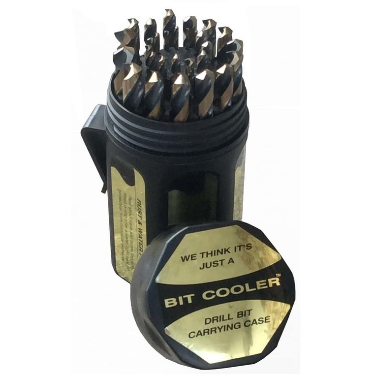 DRILL AMERICA 1/16-1/2x64THS COBALT SET IN PLASTIC CASE - DWD29J-CO-PC