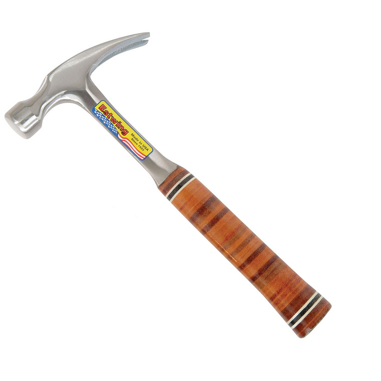 Estwing 16 oz. Smooth Face Rip Hammer - Leather Grip - E16S