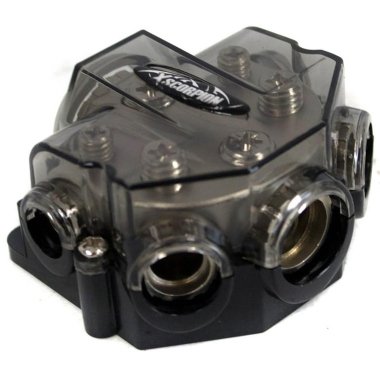 Xscorpion 1 In/5 Out Distribution Block - Platinum Finish - GDB10248P
