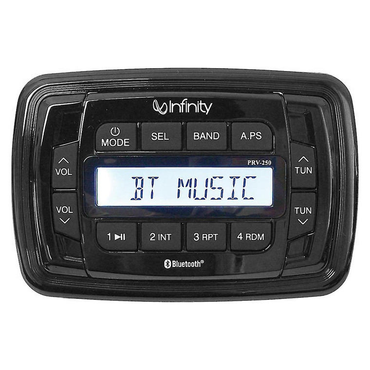 Infinity Marine AM/FM Mechless with Bluetooth - PRV250