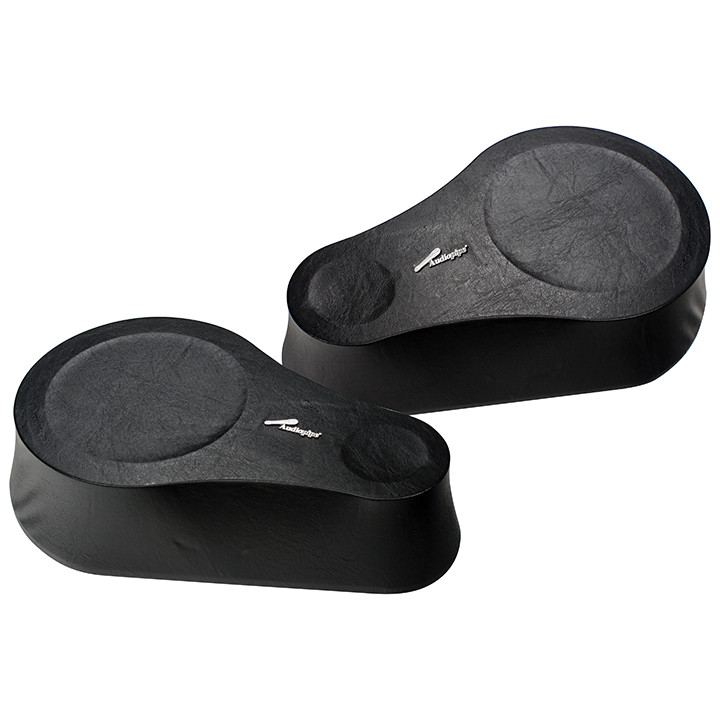 Pipeman Pair 8" Wood Speaker Pod with Tweeter opening - ISPODWD8TBLK2