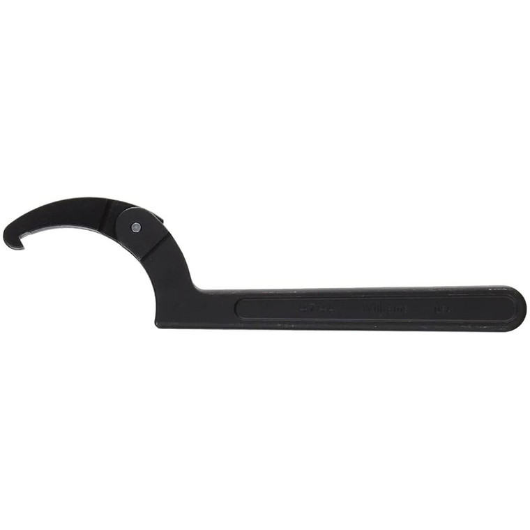 Williams Adjustable Hook Spanner Wrench: 6-1/8" to 8-3/4" Capacity - JHW474B