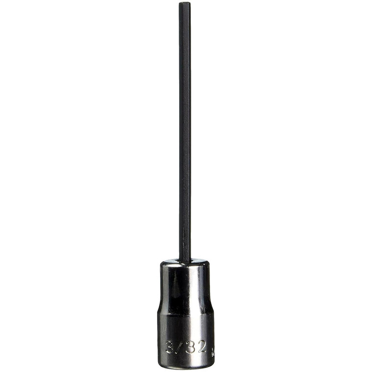 Williams 3/32" Hex Long-Bit Socket 1/4" Drive - JHWMA-3LA