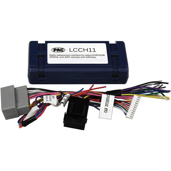 PAC Radio Replacement Interface for '04-'10 Chrysler/Dodge/Jeep/Mitsubishi - LCCH11