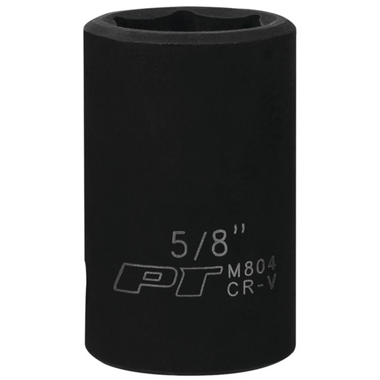 Performance Tool 1/2" Drive 5/8" 6-Point Impact Socket - M804