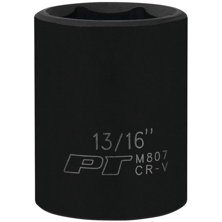 Performance Tool 1/2" Drive 13/16" 6-Point Impact Socket - M807
