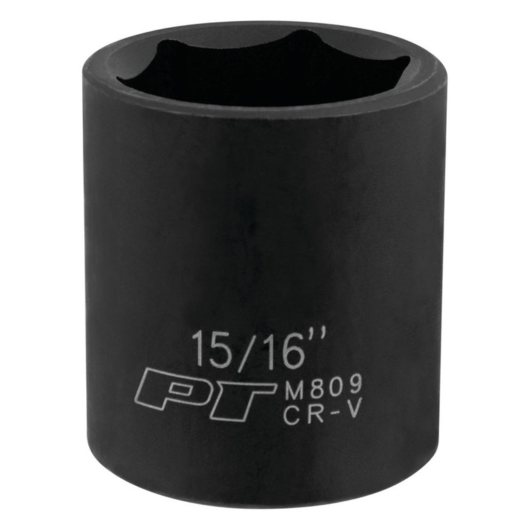 Performance Tool 1/2" Drive 15/16" 6-Point Impact Socket - M809