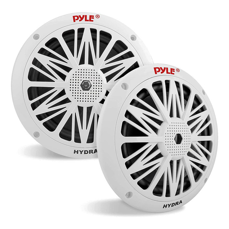 Pyle Marine 6.5" 2-Way Speakers (White) - PLMR62