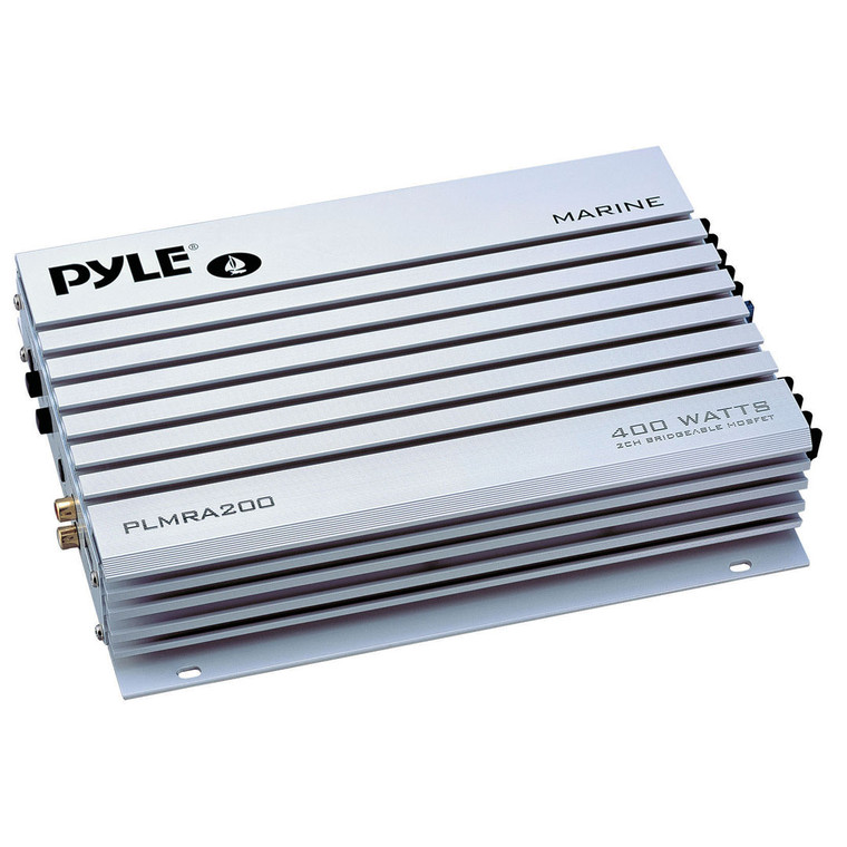 Pyle Marine 2 Channel Amplifier 400W MAX - PLMRA200
