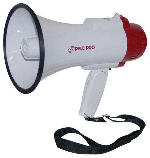 Pyle 30W Mini megaphone with Voice Recording - PMP35R