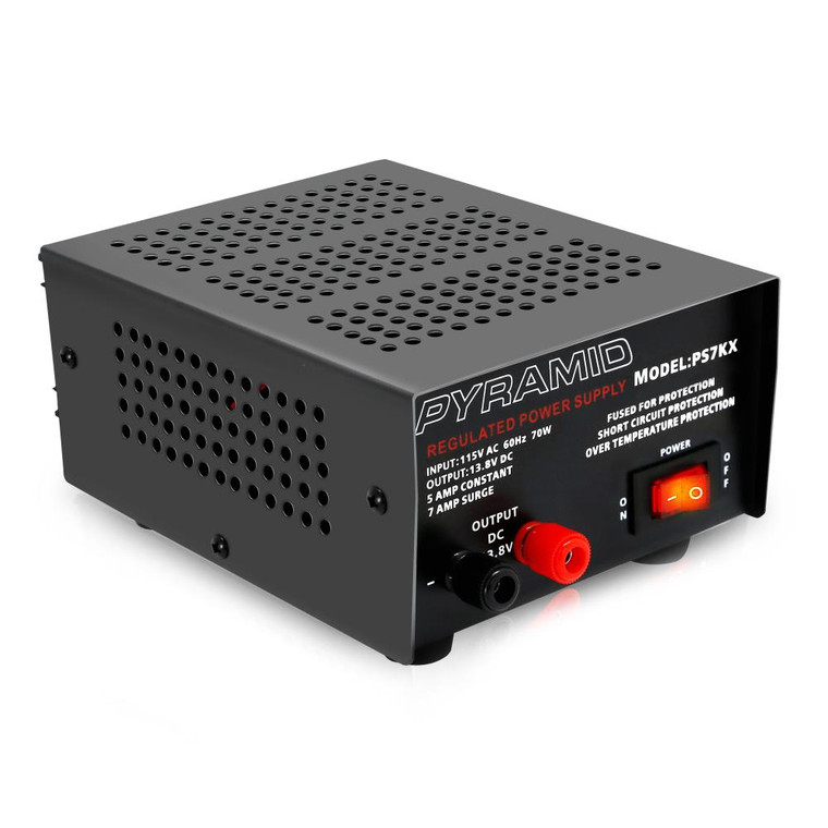 Pyramid 5 Amp Power Supply - PS7KX