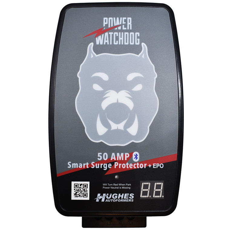 Hughes Power Watchdog Bluetooth Hardwired Surge Protector with EPO - 50 Amp - PWD50-EPO-H