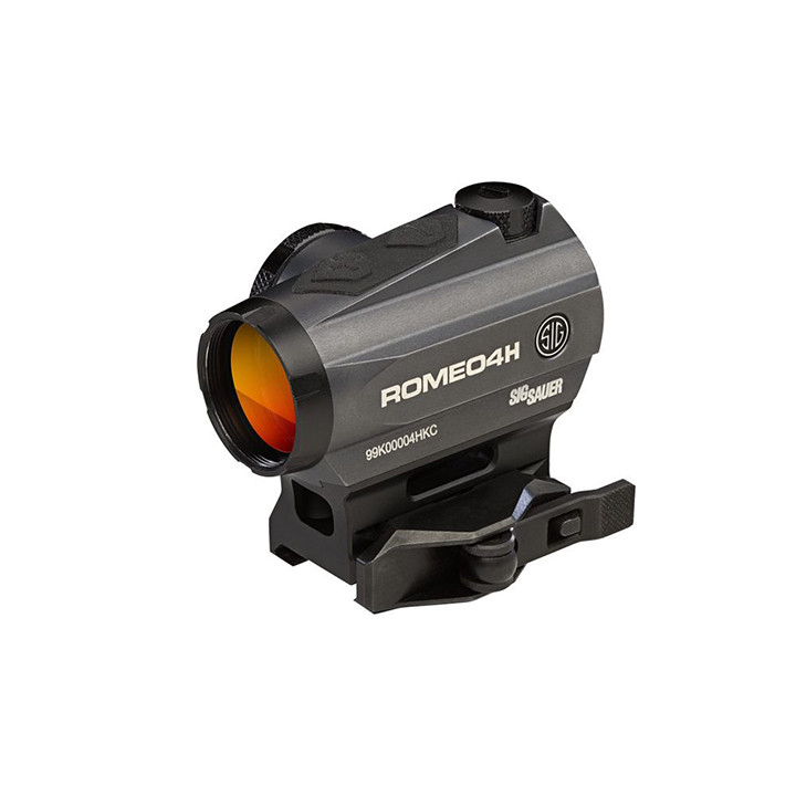 Sig Sauer ROMEO4H 1X20mm Red Circle Dot Sight (2 MOA Dot) - SOR43011