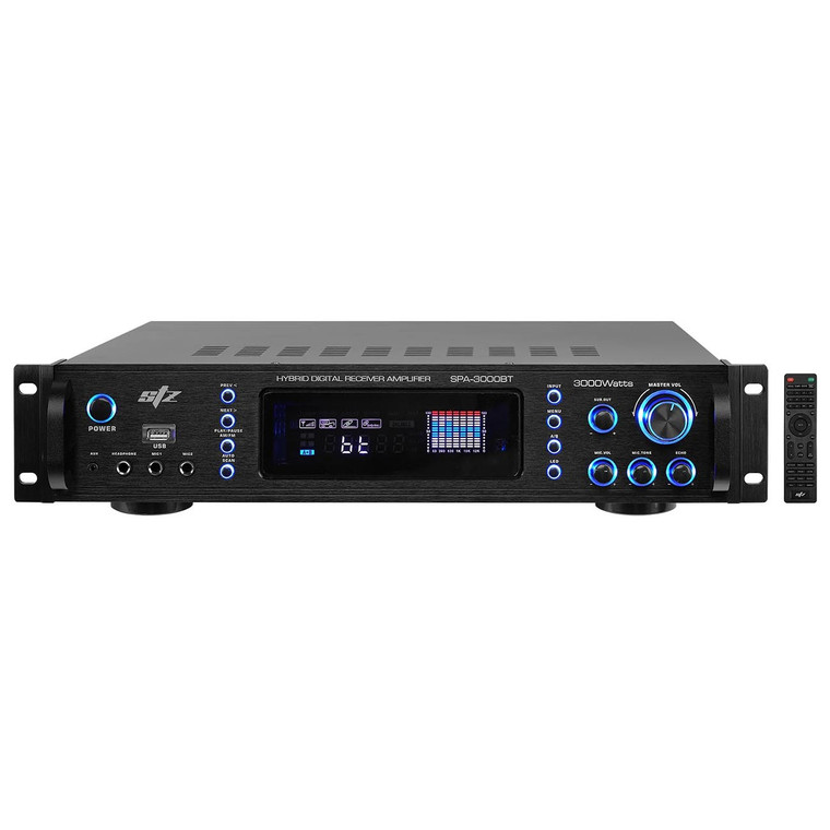 Studio-Z Hybrid Home Receiver (3000 Watt) with Bluetooth - SPA-3000BT