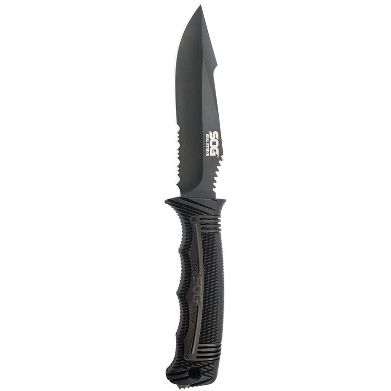 SOG Seal Strike 4.9" Fixed Blade Knife - SS1003-CP