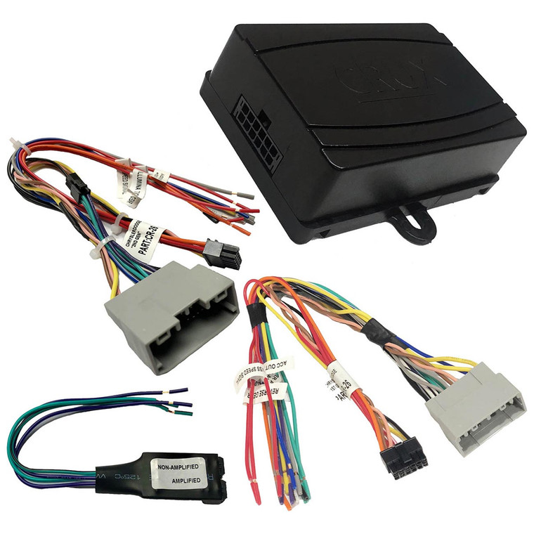 CRUX Radio Replacement Interface with SWC Retention for Select 05-18 Chrysler/Dodge/Jeep Vehicles - SWRCR-59