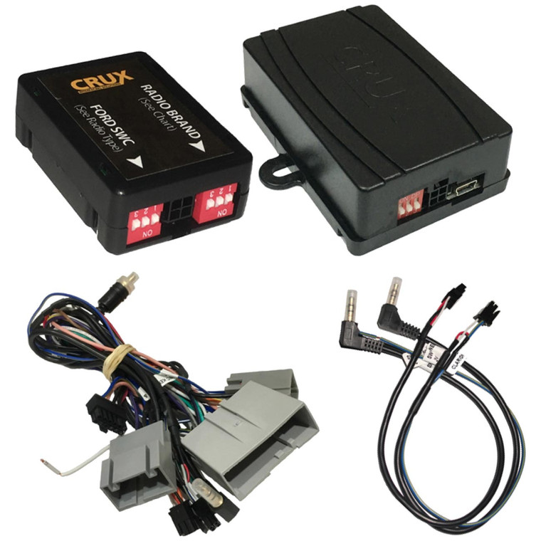 CRUX Radio Replacement with SWC Retention for Select '05-14 Ford/Lincoln/Mercury Vehicles - SWRFD-60