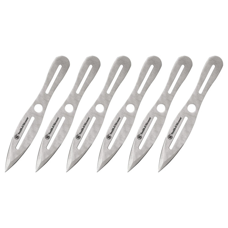 Smith & Wesson Bullseye 8" Throwing Knives (6-Pack) - SWTK8CP