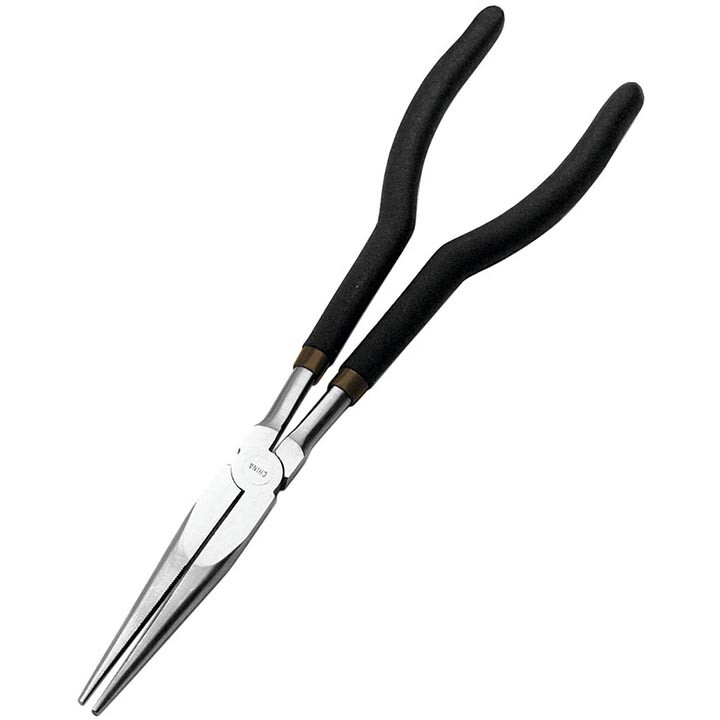 Performance Tool Long Reach Long Nose Pliers 11-Inch (Black) - W1044