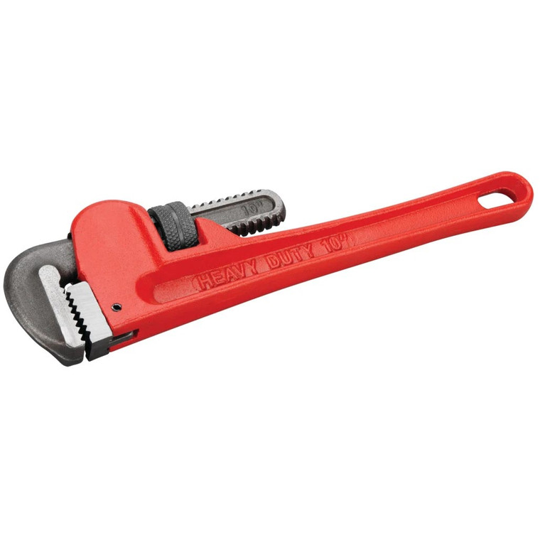 Performance Tool Heavy-Duty Adjustable Straight Pipe Wrench 10-inch - W113310B