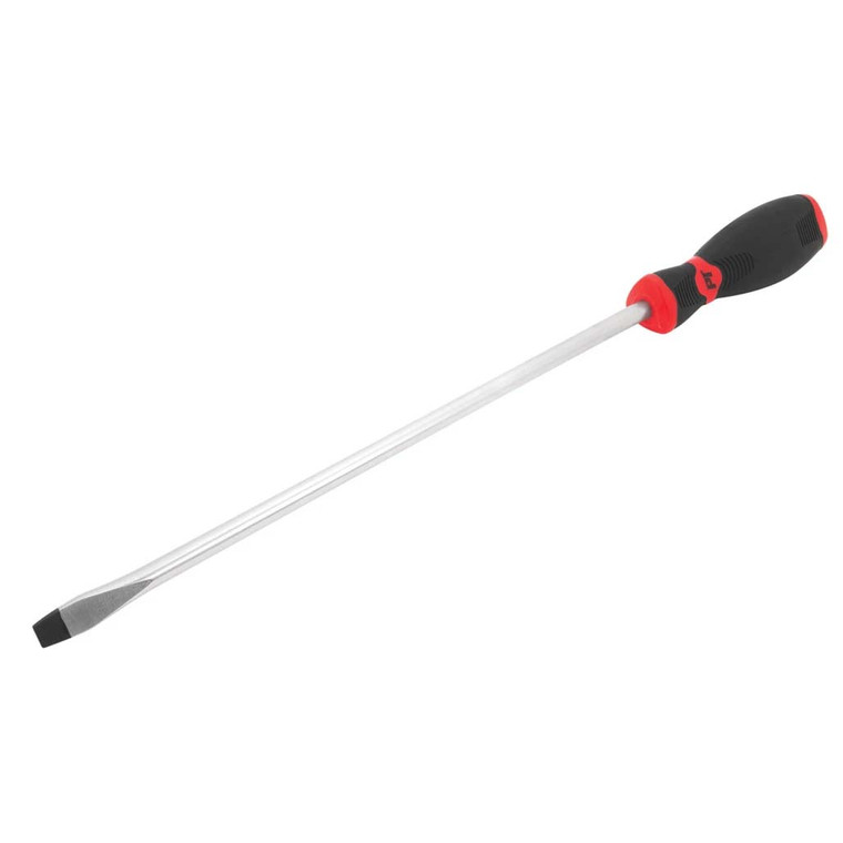 Performance Tool 12" Slotted Screwdriver with Magnetic Tip - 3/8" - W30983