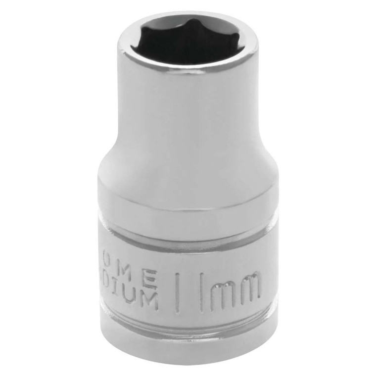 Performance Tool 1/2" Drive 6-Point Metric 11mm Socket - W32211