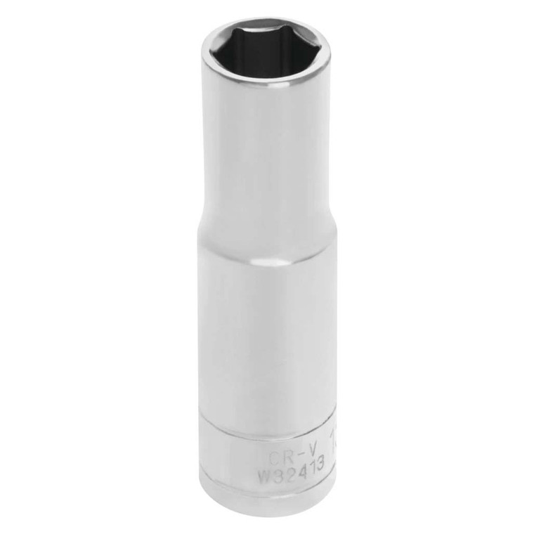 Performance Tool 1/2" Drive 6-Point Metric 13mm Deep Socket - W32413