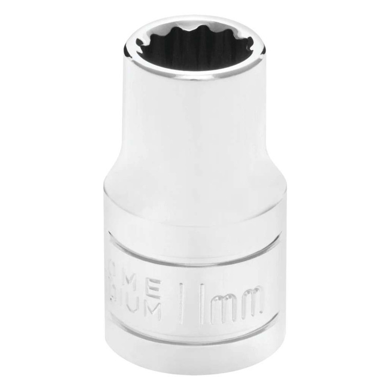 Performance Tool 1/2" Drive 12-Point Metric 11mm Socket - W32811