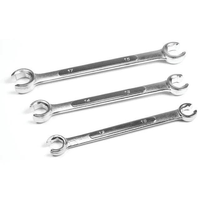 Performance Tool Metric Flare Nut Wrench Set (3-Piece Set) - W350M