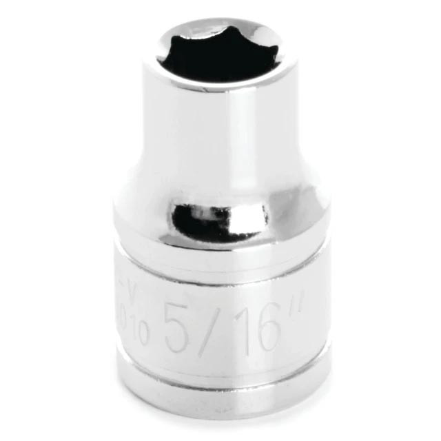 Performance Tool 3/8" Drive 5/16" SAE 6-Point Socket - W38010