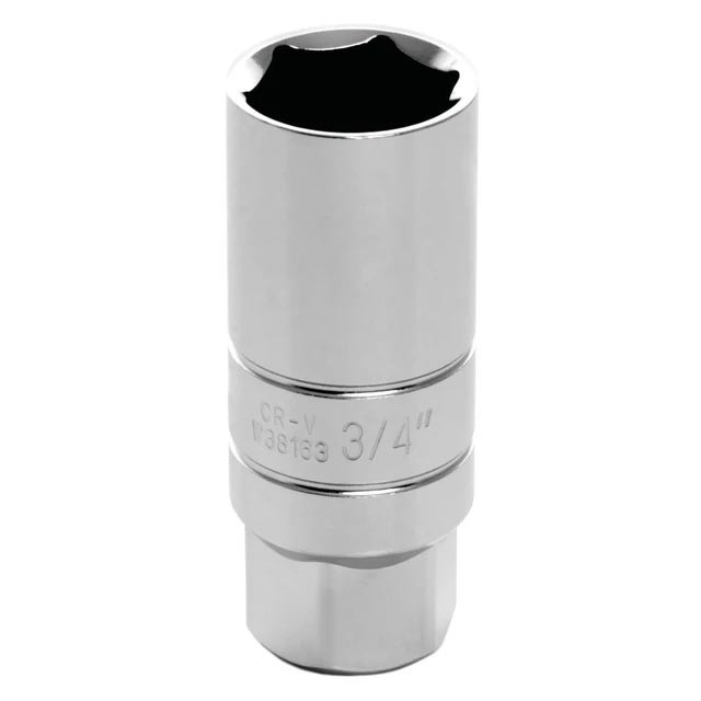 Performance Tool 3/8" Drive 3/4" Spark Plug Socket - W38163