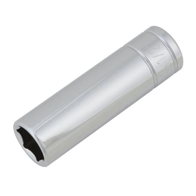 Performance Tool 3/8" Drive 1/2" SAE 6-Point Deep Socket - W38316