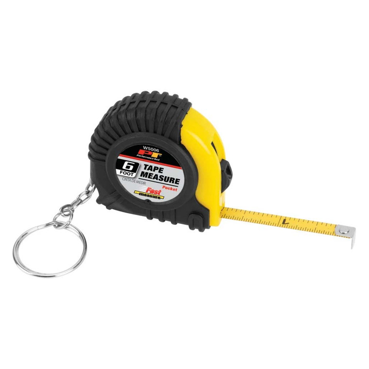 Performance Tool 6' Mini Tape Measure - W5006