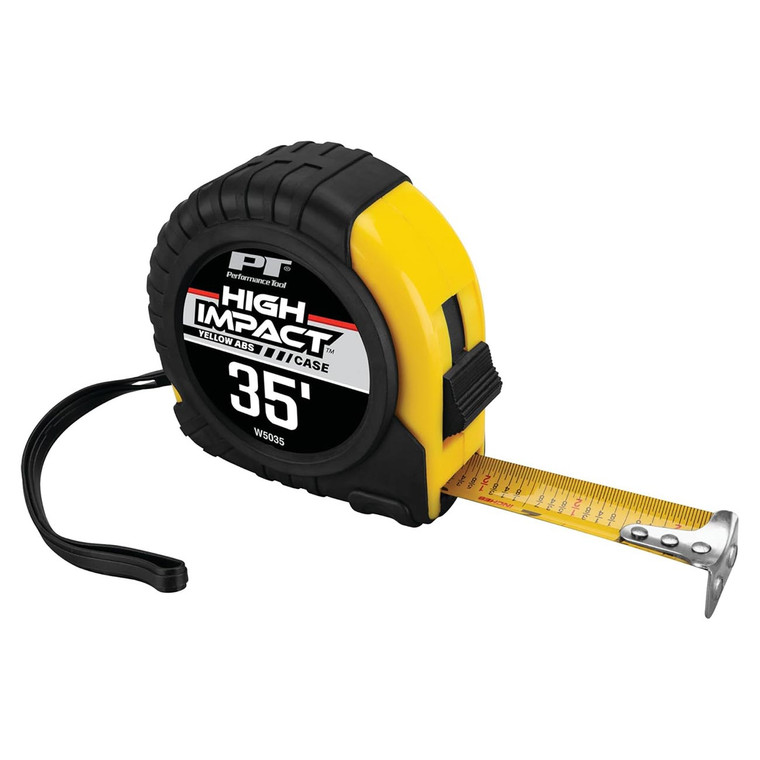 Performance Tool SAE Tape Measure: 35-Foot x 1" Wide Blade - W5035