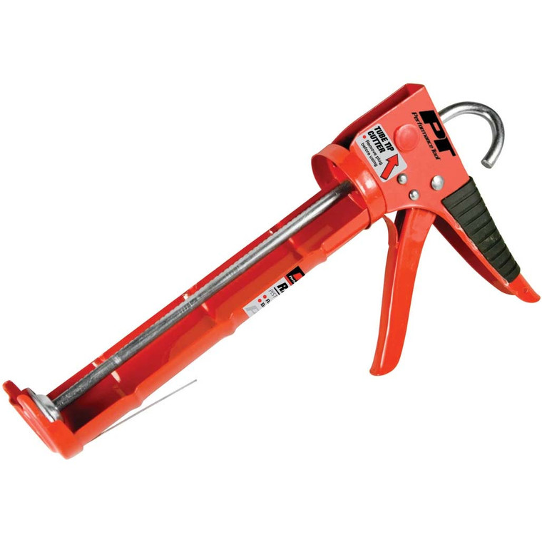 Performance Tool Ratcheting Caulk Gun with Tip Cutter - W54250