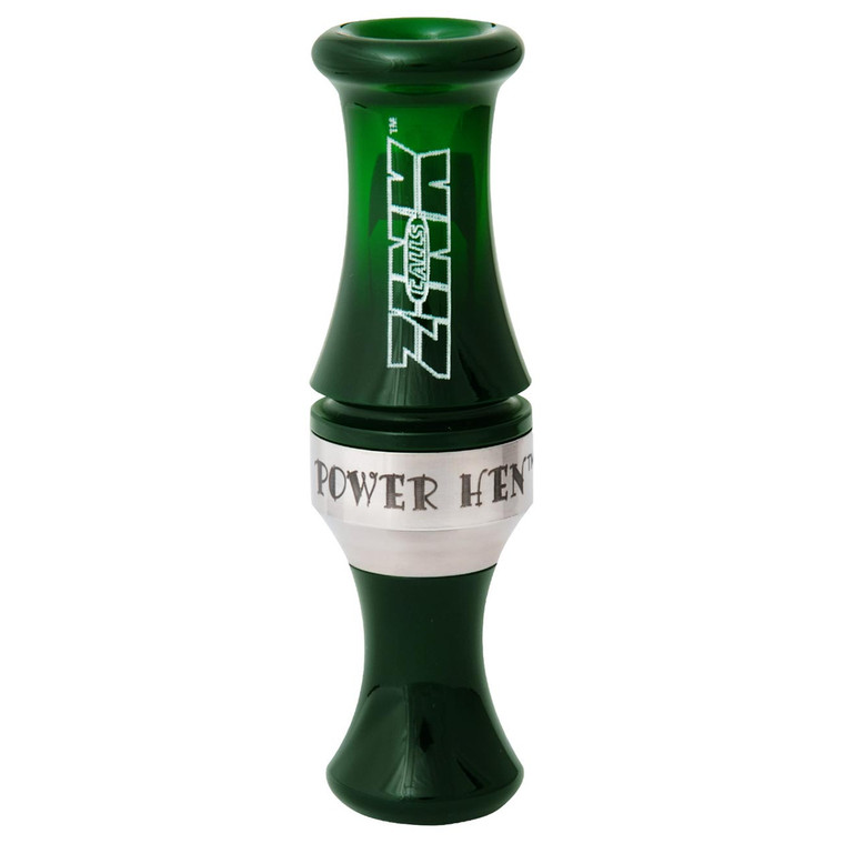 Zink PH-2 Power Hen - Duck Call Poly Single - Mallard Green - ZNK963