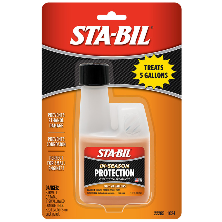 STA-BIL In-Season Protection - Small Engine - 4oz - 22295