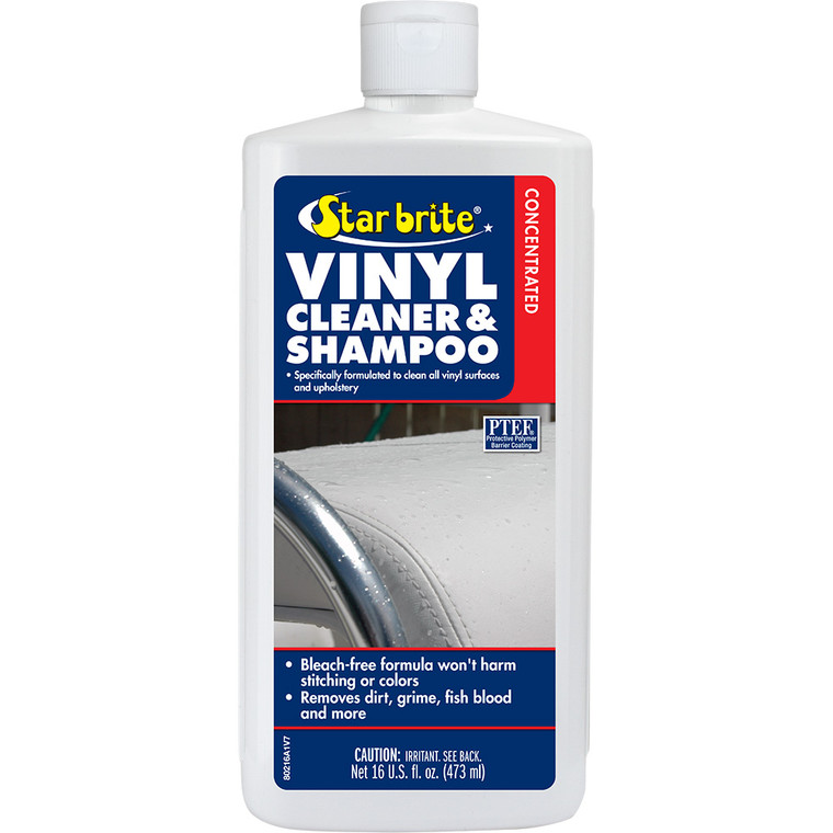 Star brite Vinyl Cleaner & Shampoo - 16 oz - 80216