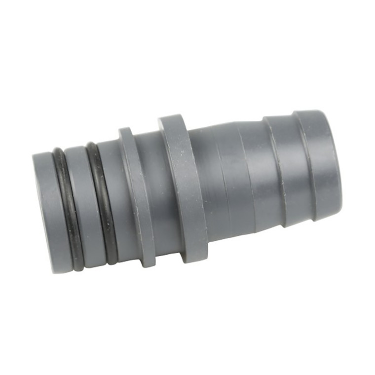 FATSAC 1-1/8" Quick Connect to 1" Barb w/O-Rings - W748
