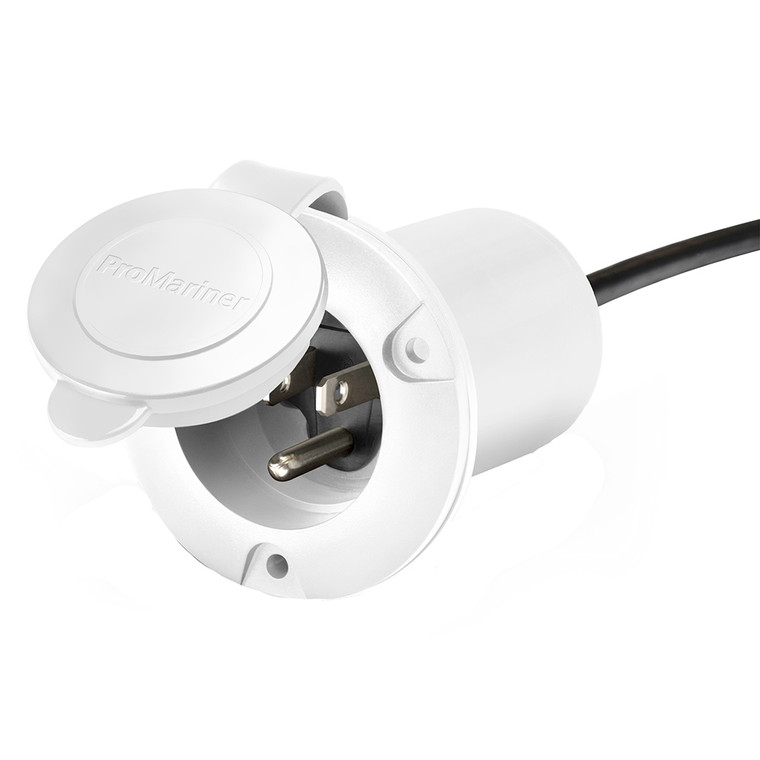 ProMariner Universal AC Plug - White - 51310