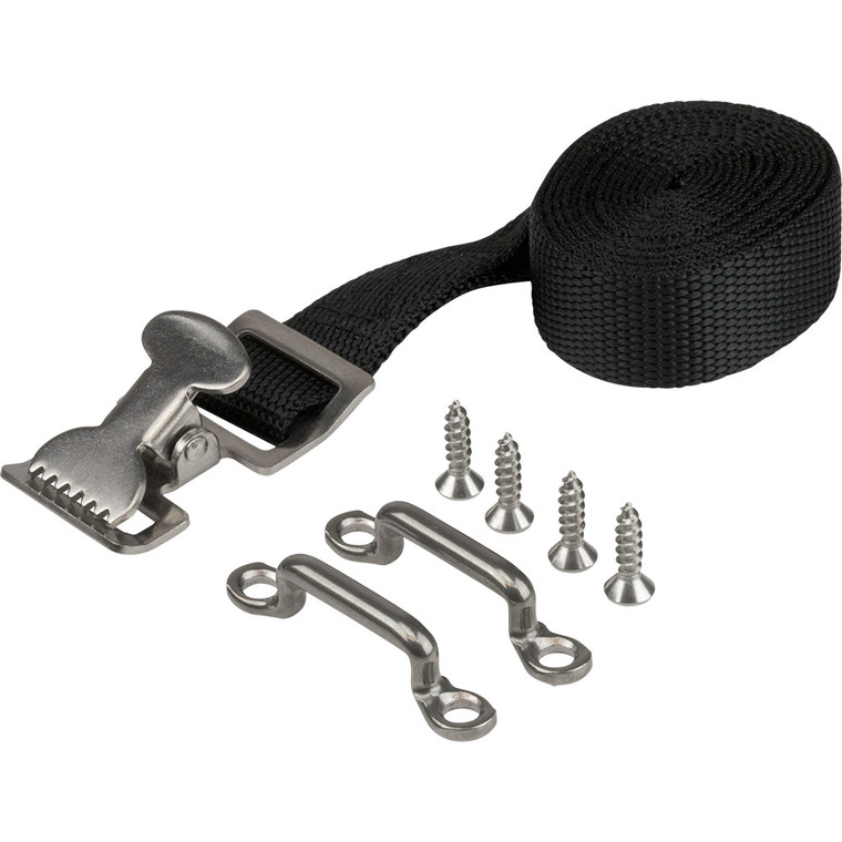 Sea-Dog Gas Tank Strap - Nylon Webbing/304 Stainless Steel - 72" - 359995-1