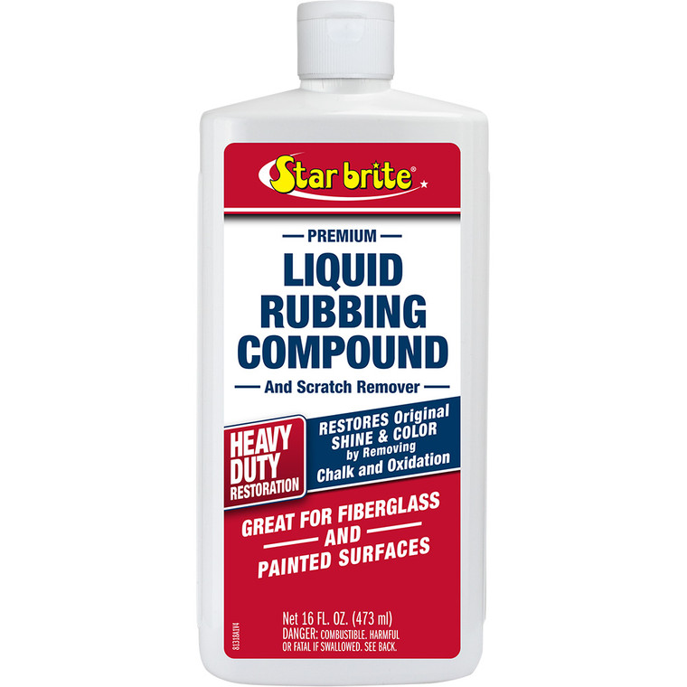 Star brite Liquid Rubbing Compound f/Heavy Duty Oxidation - 16 oz - 81318
