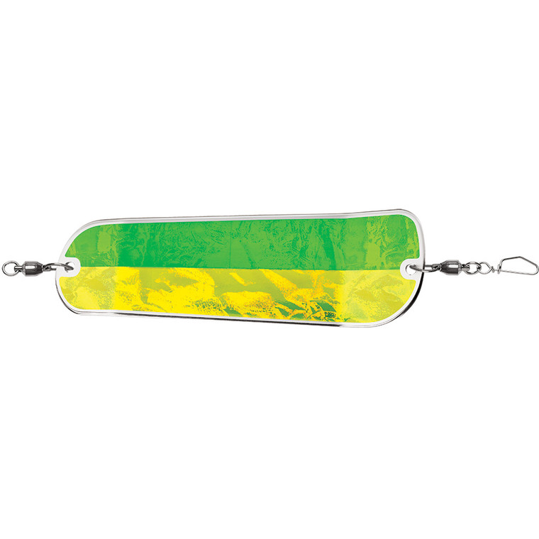 Luhr-Jensen Money Roll Flasher - 8-1/4" - Citrus Nugget - 5860-008-1754