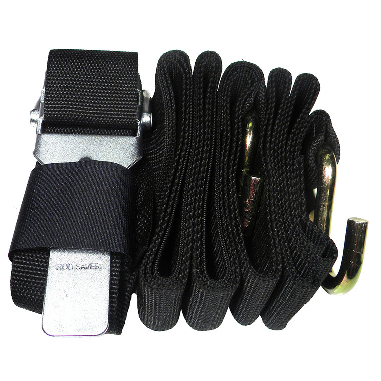 Rod Saver Paddle Buckle Gunwale Tie-Down - 2" x 13' - PBGW13