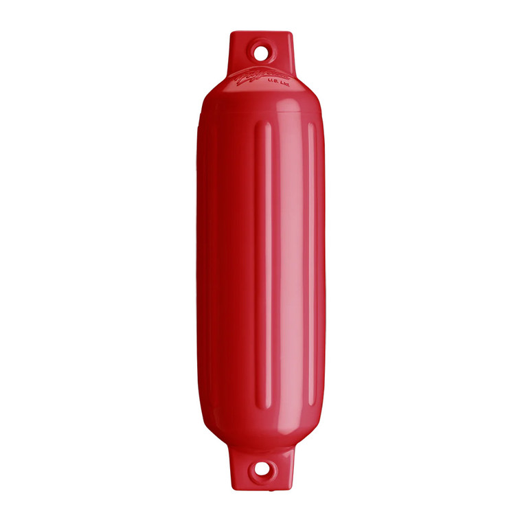Polyform G-2 Twin Eye Fender 4.5" x 15.5" - Classic Red - G-2 CLASSIC RED