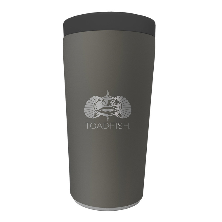 Toadfish Non-Tipping Can Cooler 2.0 - Universal Design - Graphite - 5006