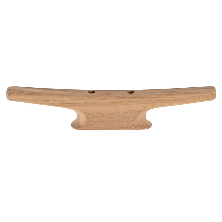 Whitecap 10" Cleat - Teak - 60404